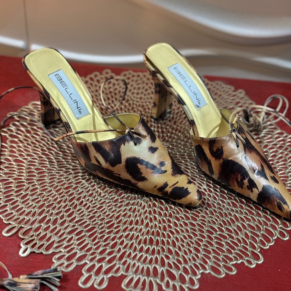 Bellini strap up heels